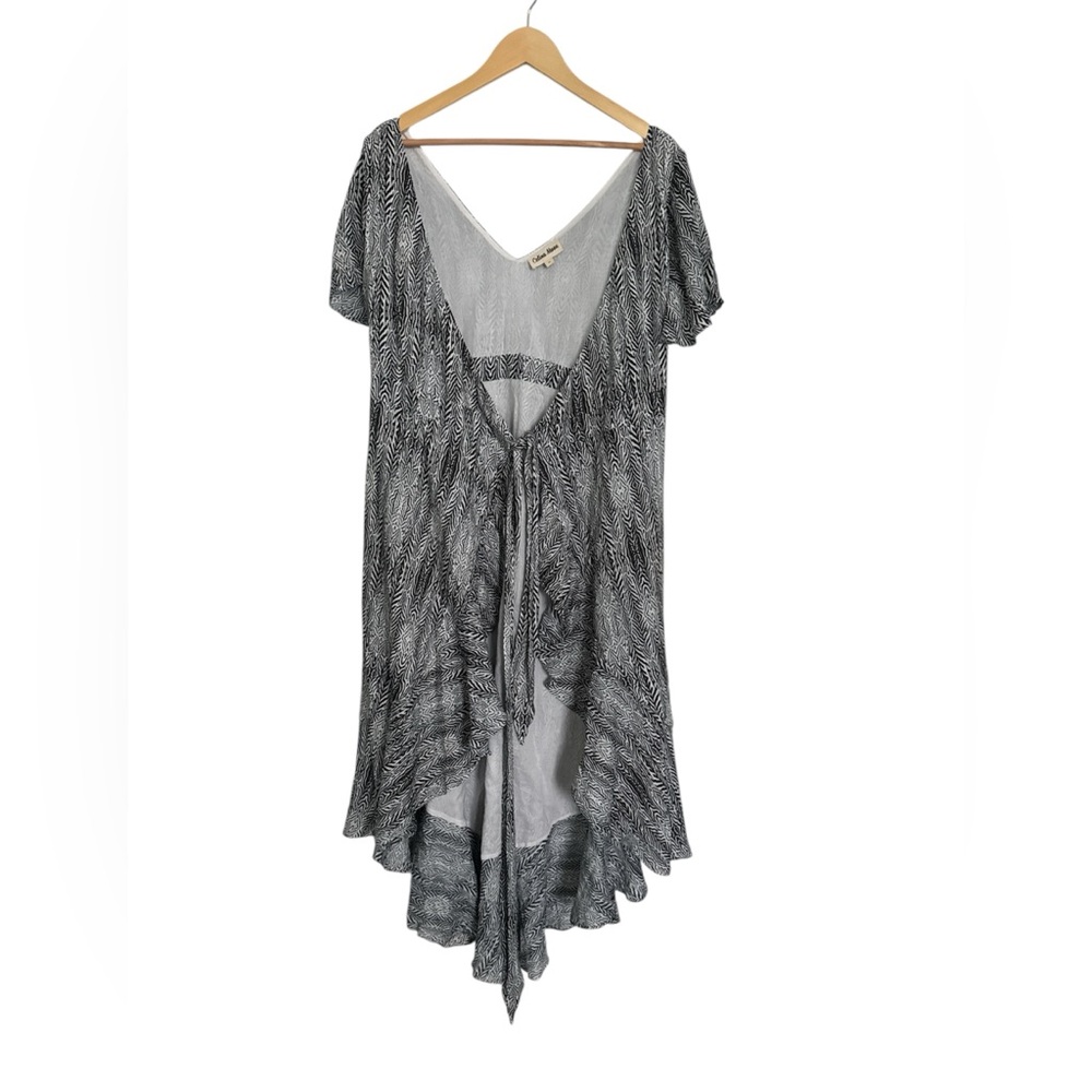 CELINA MOON Bohemian-style Wrap Dress - Size Medium